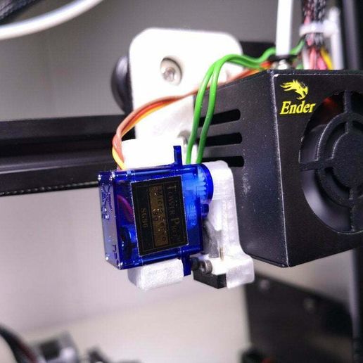 48415992_10217934558504900_8822769837177569280_o.jpg Under $10 DIY Auto Bed leveling Z-Probe for  Creality Ender 3