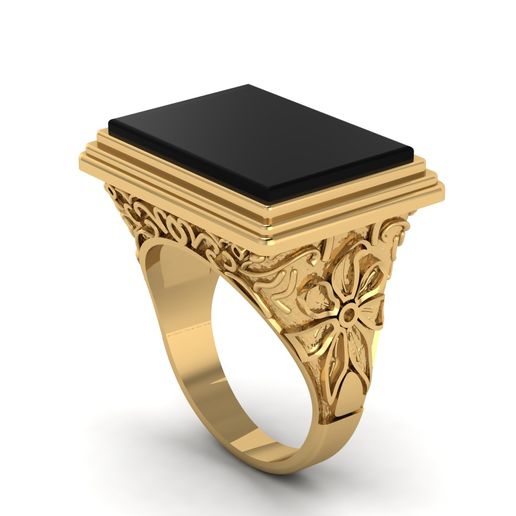 Signet Ring R 161 3D model