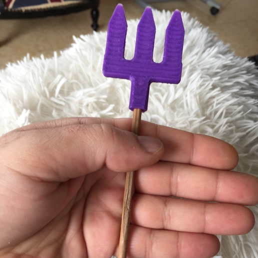 Cool Garden Fork 3D model preview