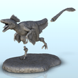 21.png Achillobator dinosaur (5) - High detailed Prehistoric animal HD Paleoart