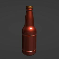 Beer_001.jpg Beer bottle - board game resource