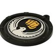 696041e4-b309-413e-942a-69af1d149ead.jpg Wado-Ryu Karate Medallion/Keyring