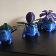 BULBASAUR EVOLUTION PACK (9 MODELLE, 3 POSITIONEN PRO EVOLUTION)