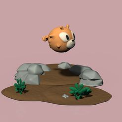 untitled.44.jpg Archivo STL DIORAMA HILDA - WOFF・Objeto imprimible en 3D para descargar
