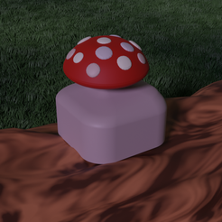 82b50aa8-f5bb-47d5-9aeb-344e0df92d1e.png Fichier 3D gratuit MUSHROOMS : KEYCAP N°1・Modèle imprimable en 3D à télécharger