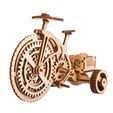 3-_16-Bicycle-1000.jpg Triciclo - Modelo 3D DIY Rompecabezas mecánico de madera