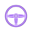 Steering  (3).stl UNIVERSAL STEERING WHEEL 1/24 SCALE