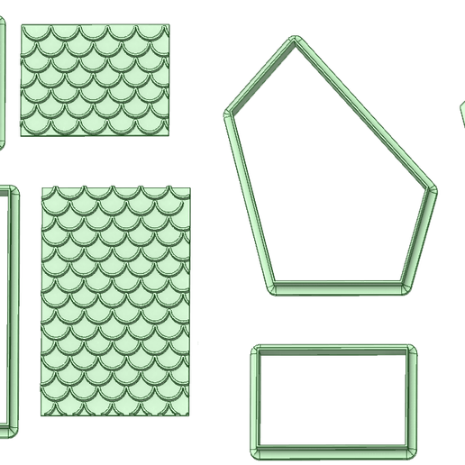 Casa para armar Halloween 100x60mm cutter
