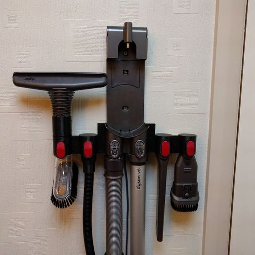 🏠 Dyson Modular Accessory Rack・Free STL File for ・Cults