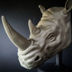 20210503_113727.jpg STL-Datei Rhinoceros・Modell zum Herunterladen und 3D-Drucken