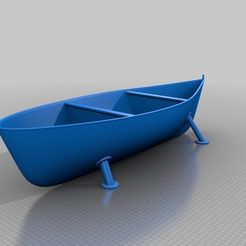 GozzoV2.jpg Free 3D file Sugar packets holder - Boat Like・3D printer model to download