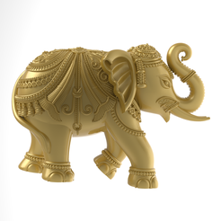 Elephant-3D-print-model-file-1-pic-1.png STL-Datei Elefant 3D-Druck Modell Datei-1・3D-druckbares Modell zum herunterladen