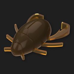001.jpg STL file Diving Beetle (Mold+Master)・Template to download and 3D print