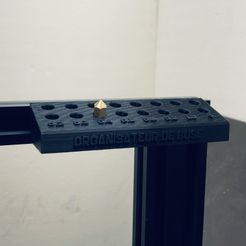 nozzle organizer individual tools