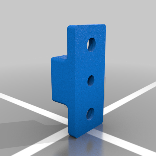 Drawer Rail Spacer for  Prepac Mate's Platform Storage Bed with 6 Drawers 3D model