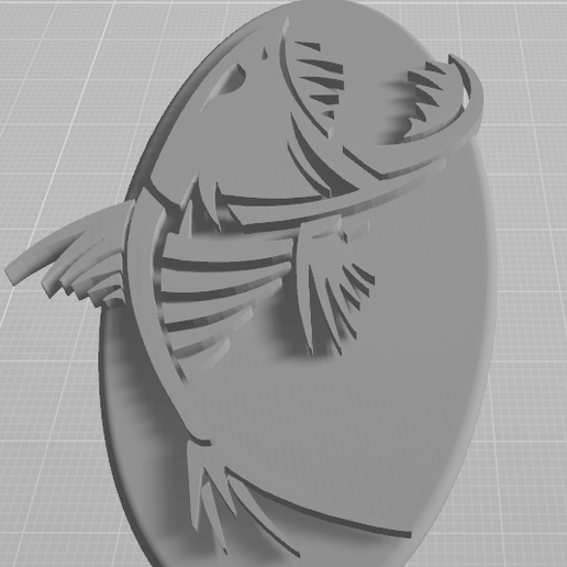 Fish Board - 3D model önizlemesi
