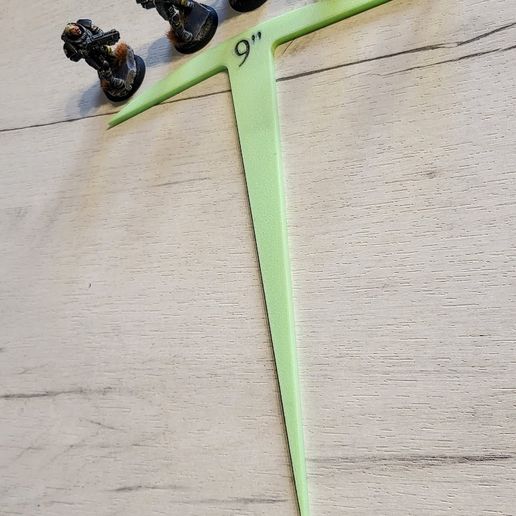 📏 9 inch arc ruler measurement tool・Free STL File for 3D printing・Cults