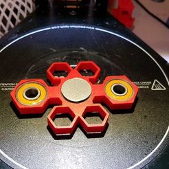 Spinner_hexagone.jpg Free 3D file Spinner hexagone・3D printable model to download