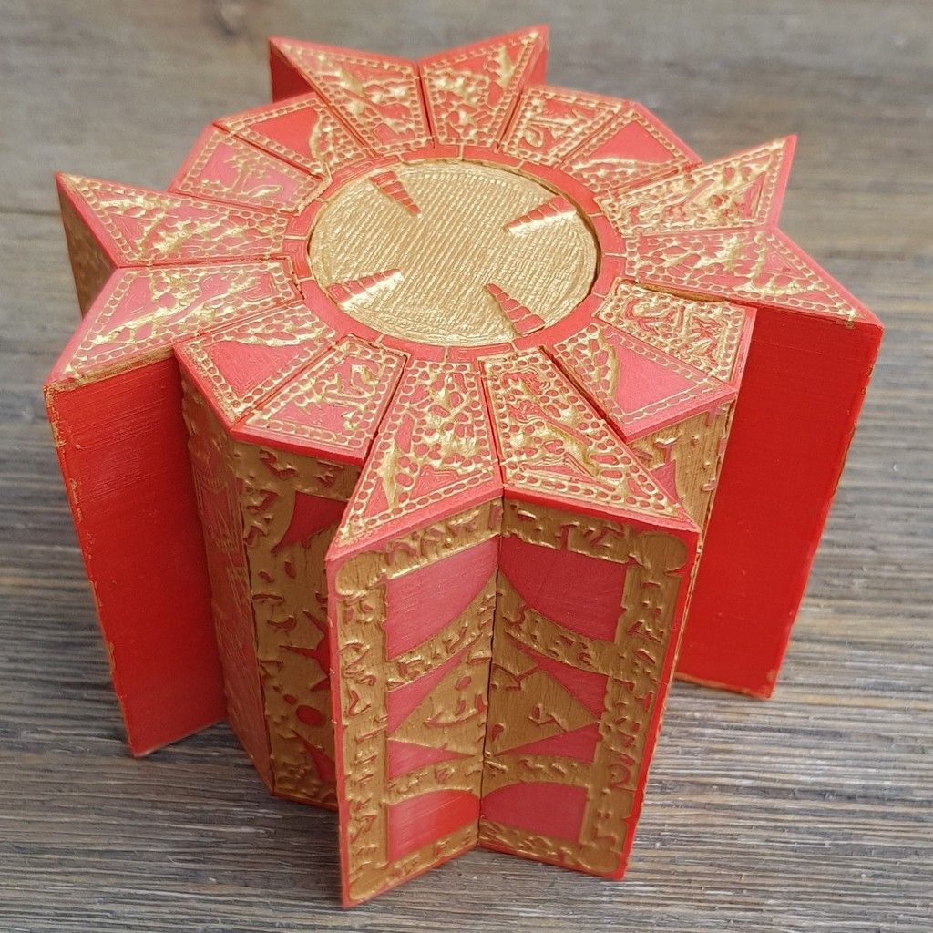 Download free SCAD file Lament Configuration Hellraiser Puzzle Box