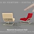 Maverick-Occasional-Chair-Miniature-2.jpg MINIATURE Maverick Occasional Chair | Williams Sonoma-Inspired  | Miniature Furniture