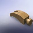hammer1.JPG Hammer 3D Model - Accessory for Your Bookshelf :)
