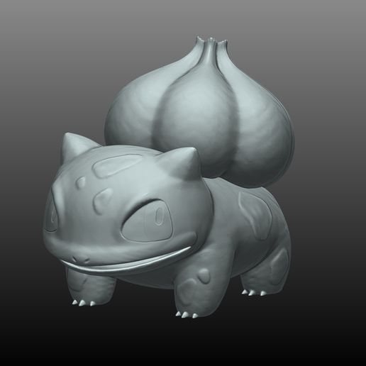 POKEMON - BULBASAUR - 3D model önizlemesi