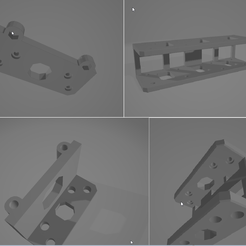 titel.png Free STL file Underdesk mounting blocks for Dell Precision 7540・3D printing template to download