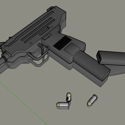 Screenshot_5.png Бесплатный STL файл UZI MACHINE GUN SAME SIZE AND SHAPE AS THE REAL THING・Модель для загрузки и 3D-печати, alonsoro767