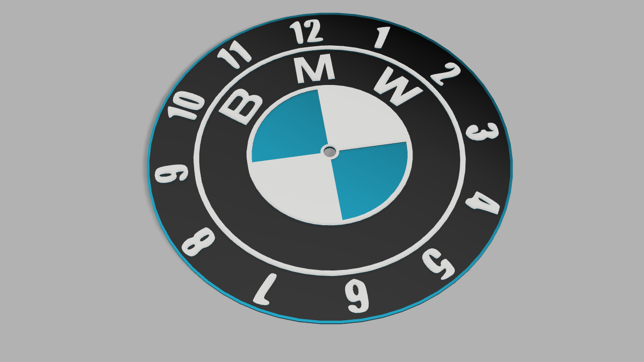 HORLOGE-BMW-30_30-v3.png Archivo STL RELOJ BMW MULTICOLOR・Modelo para descargar e imprimir en 3D, gregcatalexis