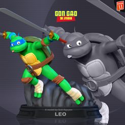 Leo_TMNT_3D.jpg Teenage Mutant Ninja Turtles Leo Fan art