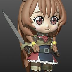 raph01.jpg Free STL file Chibi Raphtalia - Tate no yuusha Anime・3D printable model to download