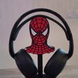 1000032709.jpg Headphone / Headphone holder Audio / Gaming SpiderMan