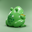 frogedit3.png Archivo 3D Decoración de ranas・Diseño de impresora 3D para descargar, din3d