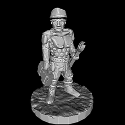 NNUD-Technician.png STL file Easy-Print Android Technician・Model to download and 3D print