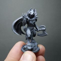 Karrash1.jpg Файл STL Karrash the Forest Shadow (2 variants)・Дизайн для загрузки и 3D-печати