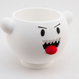 1.png Archivo STL gratis Mario Boo・Objeto de impresión 3D para descargar