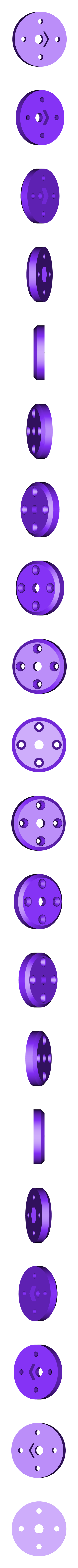 gim_ada_top.stl Stabilisateur de caméra à cardan (GlideCam)