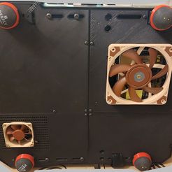 FullPlate1.jpg Fichier STL ENDER 3 S1 PRO Plaque inférieure pour FAN Noctua・Modèle pour impression 3D à télécharger
