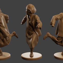 ww2-Scared-Girl-SG1-005-0000.jpg 3D file ww2 Scared Girl SG1 005・3D print model to download