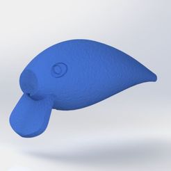 CRANK.jpg STL file FISHING LURE CRANK BAIT CAST・3D printable model to download