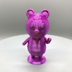 IMG_3438.jpg Free STL file Pinky from Animal Crossing・3D printing idea to download, TroySlatton