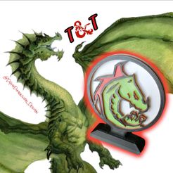 WhatsApp-Image-2022-01-17-at-6.09.45-PM-2.jpeg Fichier STL Dragon - Set D&D - D&D Minis - D&D Miniatures - Token Dragon D&D - Token - Miniature - Dungeons and Dragons Evil PG・Plan pour imprimante 3D à télécharger