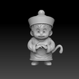 Captura-de-pantalla-1461.png Free 3D file Gohan Baby - DBZ・3D print model to download