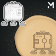 Spacecraft.png Cookie Cutters - Space