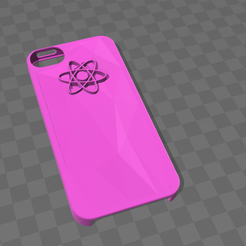 coque_rose.png Download free OBJ file Iphone 5 case pink • Template to 3D print, Yunorga