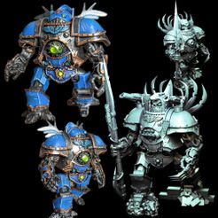 Dreadknight-X2-Mystic-Piegon-Gaming-Sample-3-b.jpg War machine battle automaton - Sci Fi Wargames Proxy