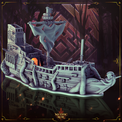 Ghost-Ship-final.png 3D file Ghost Ship | Mythic Roll・3D printing template to download