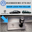 1,286_20260224_195326_0002.png PORSCHE Logo Door Lock Collar Ring Secure Door for PIN Volkswagen Jetta/Golf Mk3 – STL File (9 designs sold separately)