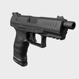 W3.png Walther PPQ Q4 and magazine 3d scan