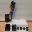 mem-storage-desk-2022.jpg STL file Desk Organiser 2022 with Memory storage・Design to download and 3D print